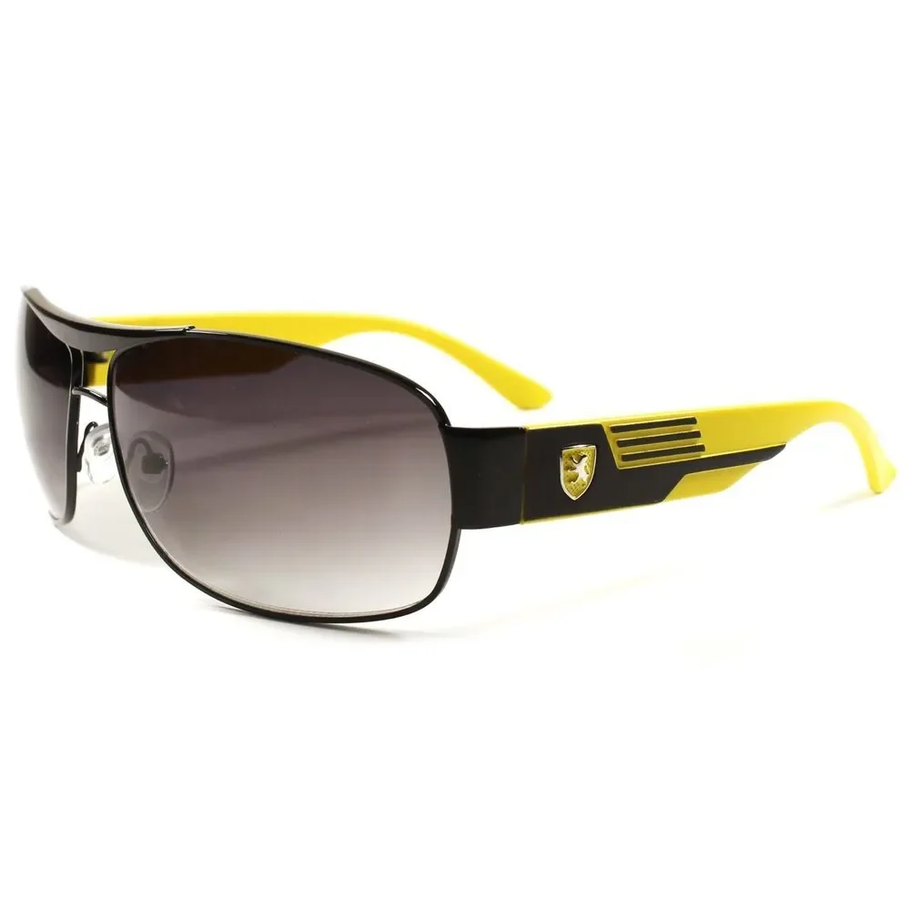 Modern Designer Stylish Retro Mens Womens Air Force Style Rectangle Sunglasses